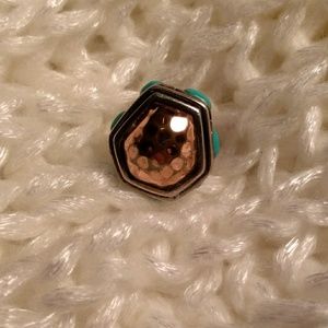 SOLD. Barse copper & turquoise ring